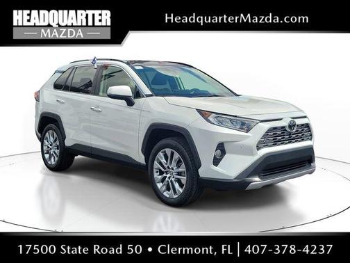 Blizzard Pearl 2021 Toyota RAV4 Limited