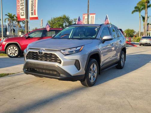 Silver Sky Metallic 2024 Toyota RAV4 XLE