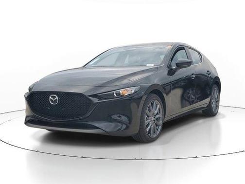 Jet Black Mica 2026 Mazda Mazda3 FWD w/Preferred Package