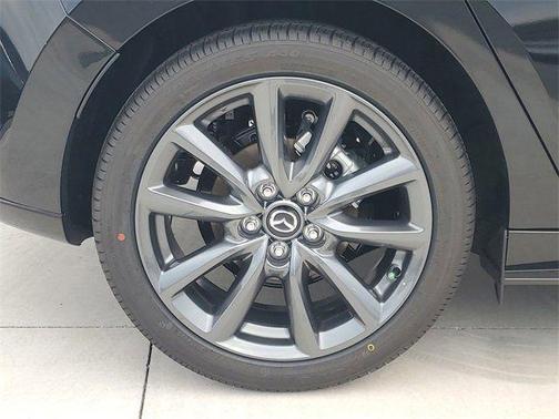 Jet Black Mica 2026 Mazda Mazda3 FWD w/Preferred Package