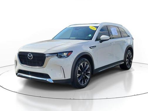 Rhodium White Premium 2024 Mazda CX-90 PHEV Premium