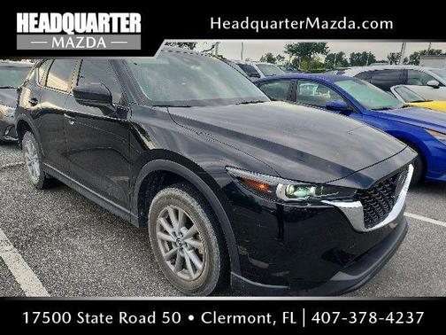 Jet Black Mica 2023 Mazda CX-5 2.5 S Select Package