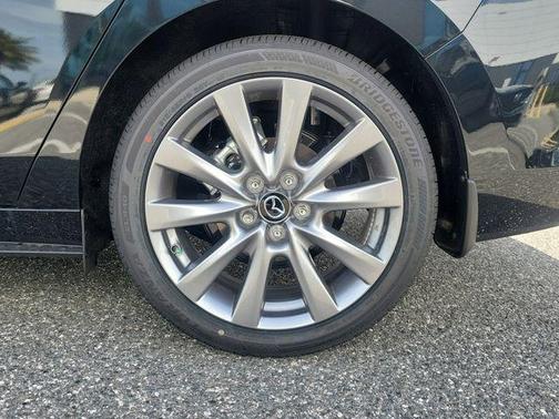 Jet Black Mica 2026 Mazda Mazda3 FWD w/Preferred Package