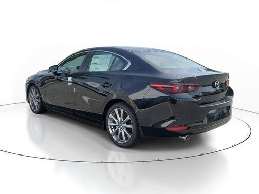 Jet Black Mica 2026 Mazda Mazda3 FWD w/Preferred Package