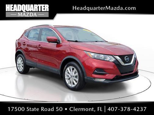 Scarlet Ember Pearl Metallic 2022 Nissan Rogue Sport SV