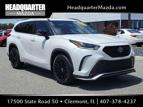 Wind Chill Pearl 2024 Toyota Highlander XSE