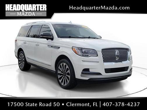 White Metallic 2024 Lincoln Navigator Reserve