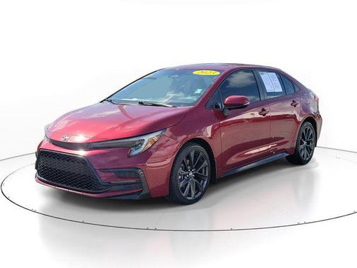 Ruby Flare Pearl 2023 Toyota Corolla SE