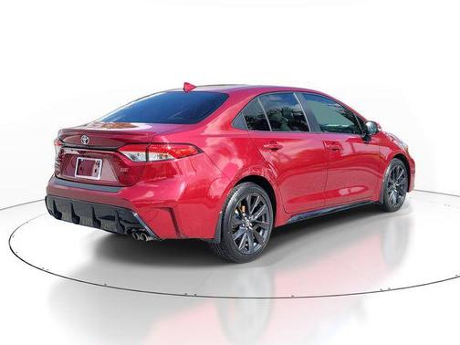 Ruby Flare Pearl 2023 Toyota Corolla SE