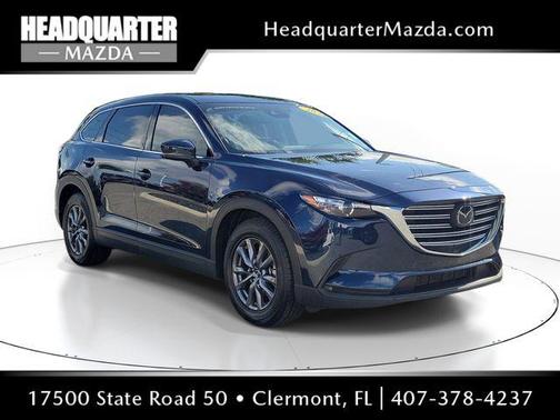 Deep Crystal Blue Mica 2022 Mazda CX-9 Touring
