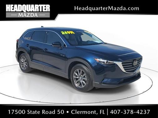 Deep Crystal Blue Mica 2022 Mazda CX-9 Touring