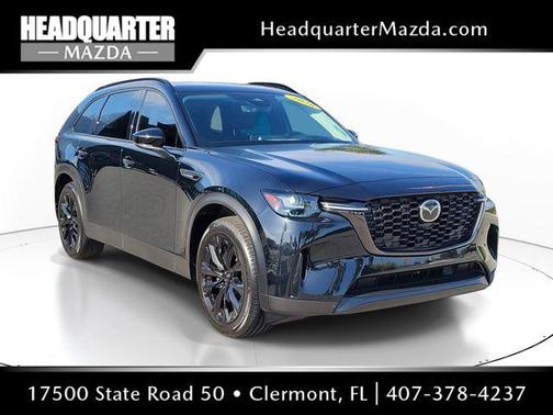 Jet Black Mica 2026 Mazda CX-90 PHEV Premium Sport
