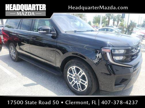 Agate Black Metallic 2025 Ford Expedition Max Active 4x4