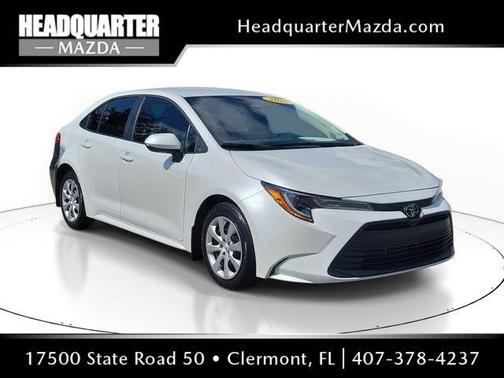 Wind Chill Pearl 2025 Toyota Corolla LE