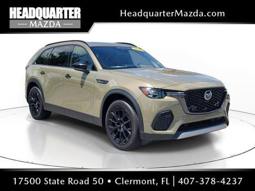 Zircon Sand Metallic 2025 Mazda CX-70 3.3 Turbo Premium Plus Package