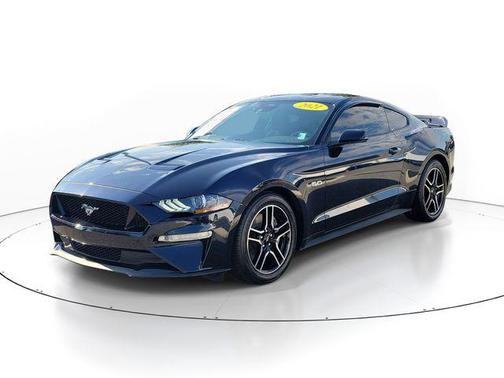 Antimatter Blue Metallic 2021 Ford Mustang GT