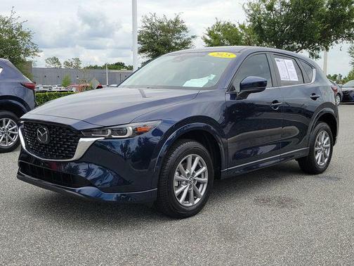 Deep Crystal Blue Mica 2025 Mazda CX-5 2.5 S Select Package