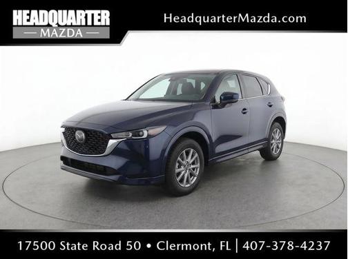 Deep Crystal Blue Mica 2025 Mazda CX-5 2.5 S Select Package