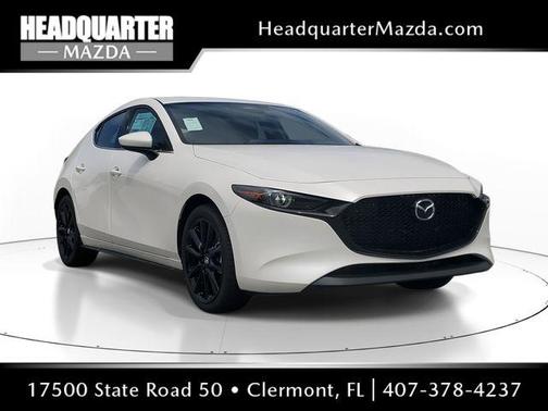 Snowflake White Pearl Mica 2026 Mazda Mazda3 FWD w/Premium Package