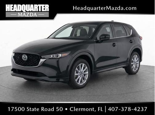 Jet Black Mica 2025 Mazda CX-5 2.5 S Preferred Package