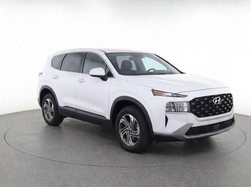 Quartz White 2021 Hyundai SANTA FE SE