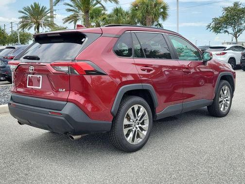 Ruby Flare Pearl 2021 Toyota RAV4 XLE Premium