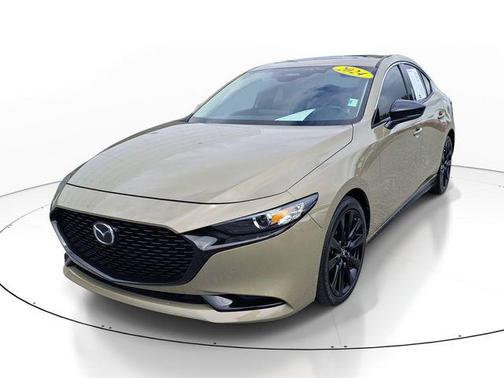 Zircon Sand Metallic 2024 Mazda Mazda3 2.5 Turbo AWD