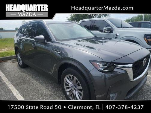 Machine Gray Metallic 2024 Mazda CX-90 PHEV Preferred