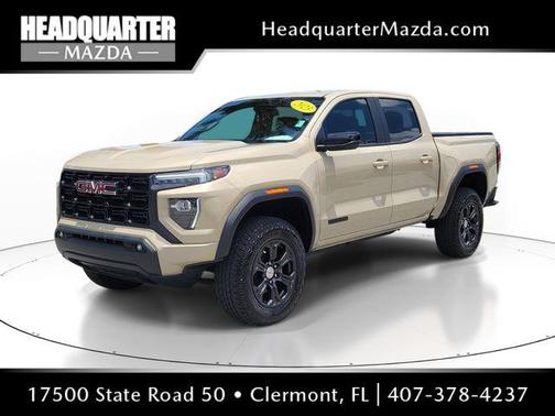 Desert Sand Metallic 2023 GMC Canyon Elevation