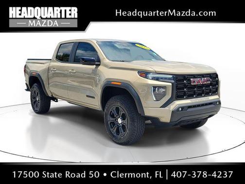 Desert Sand Metallic 2023 GMC Canyon Elevation