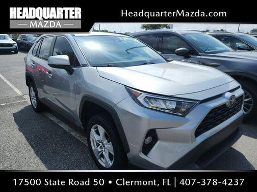 Silver Sky Metallic 2021 Toyota RAV4 XLE