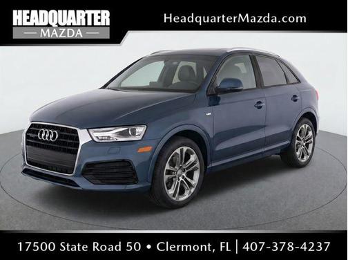 Blue Metallic 2018 Audi Q3 2.0T Premium