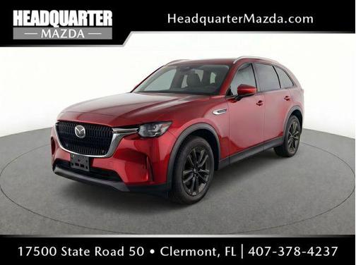 Soul Red Crystal Metallic 2025 Mazda CX-90 3.3 Turbo Preferred