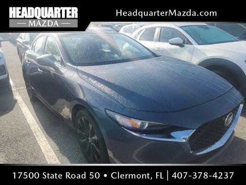 Polymetal Gray Metallic 2025 Mazda Mazda3 AWD