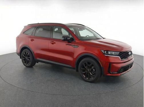 Passion Red Tintcoat 2021 Kia Sorento SX