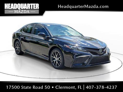 Midnight Black Metallic 2024 Toyota Camry SE
