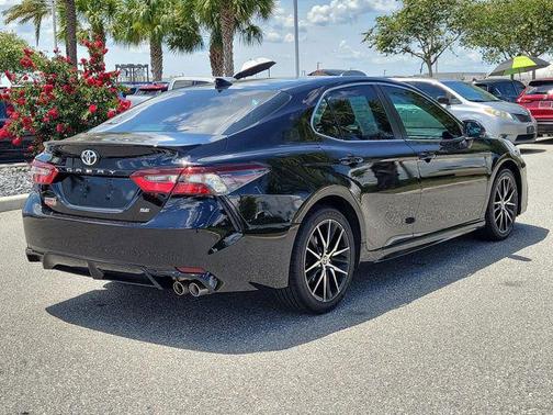 Midnight Black Metallic 2024 Toyota Camry SE