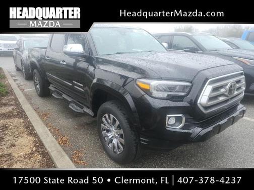 Black 2023 Toyota Tacoma Limited Truck