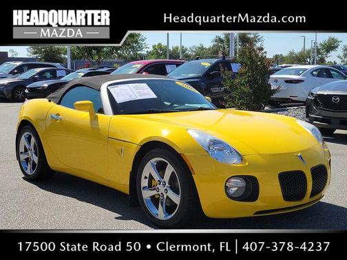 Mean (Yellow) 2007 Pontiac Solstice GXP