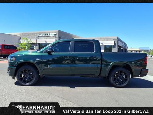 Serrano Green Metallic 2026 RAM 1500 Laramie
