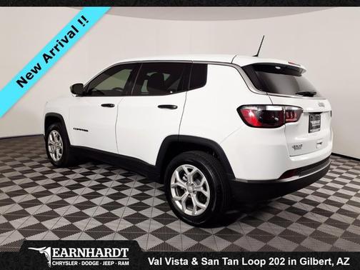 Bright White Clearcoat 2024 Jeep Compass Sport