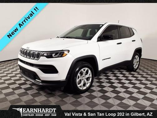 Bright White Clearcoat 2024 Jeep Compass Sport