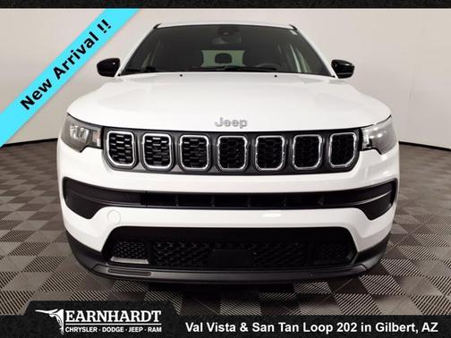 Bright White Clearcoat 2024 Jeep Compass Sport