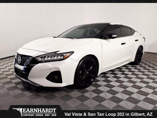 Pearl White Tricoat 2020 Nissan Maxima SR