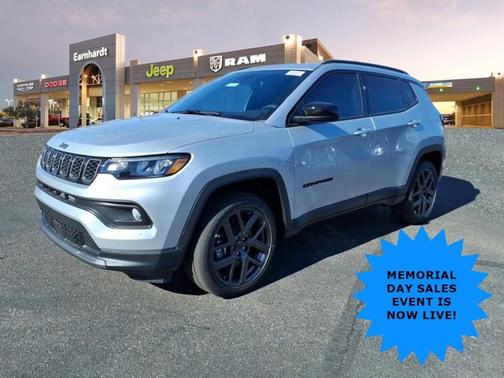 Silver Zynith Metallic Clearcoat 2026 Jeep Compass Latitude Altitude