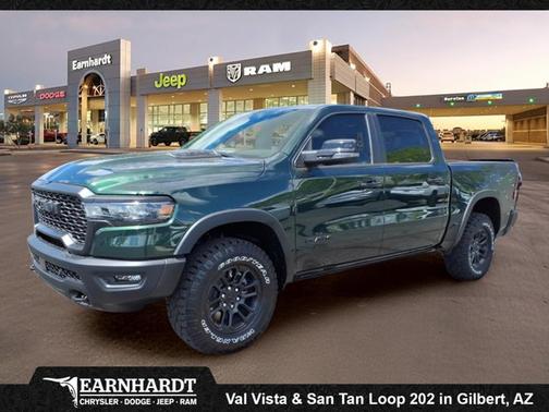 Serrano Green Metallic 2026 RAM 1500 Rebel