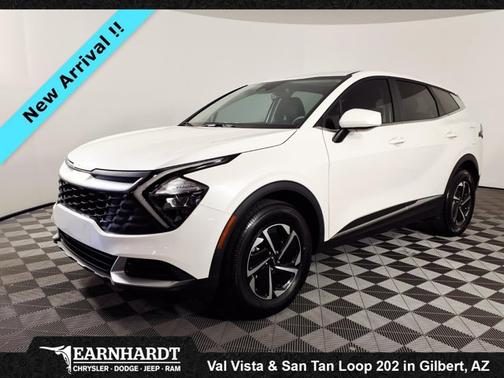 Snow White Pearl 2023 Kia Sportage Hybrid LX