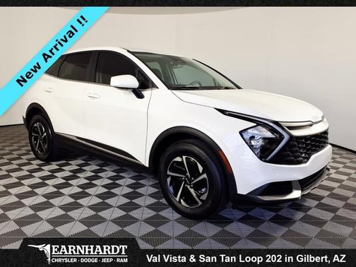 Snow White Pearl 2023 Kia Sportage Hybrid LX