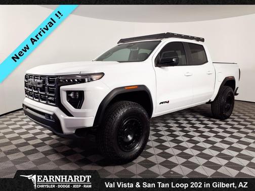 Summit White 2024 GMC Canyon 4WD AT4