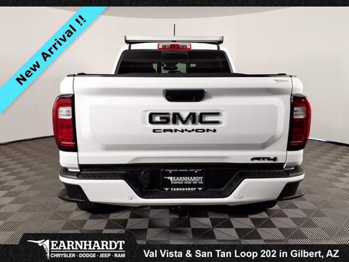 Summit White 2024 GMC Canyon 4WD AT4